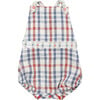 Frances Bubble, Red Plaid - Rompers - 1 - thumbnail