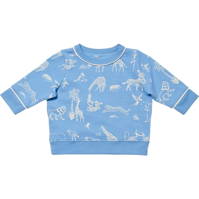 Remy Baby Sweatshirt, Ocean Animal Parade