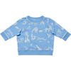 Remy Baby Sweatshirt, Ocean Animal Parade - Sweatshirts - 1 - thumbnail