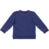 Remy Sweatshirt, Navy - Sweatshirts - 1 - thumbnail