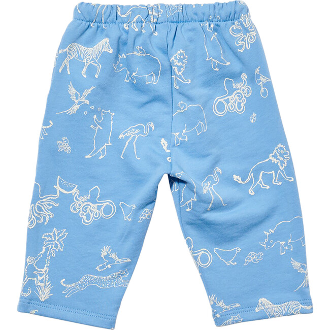 Chris Baby Jogger Pant, Ocean Animal Parade - Pants - 2
