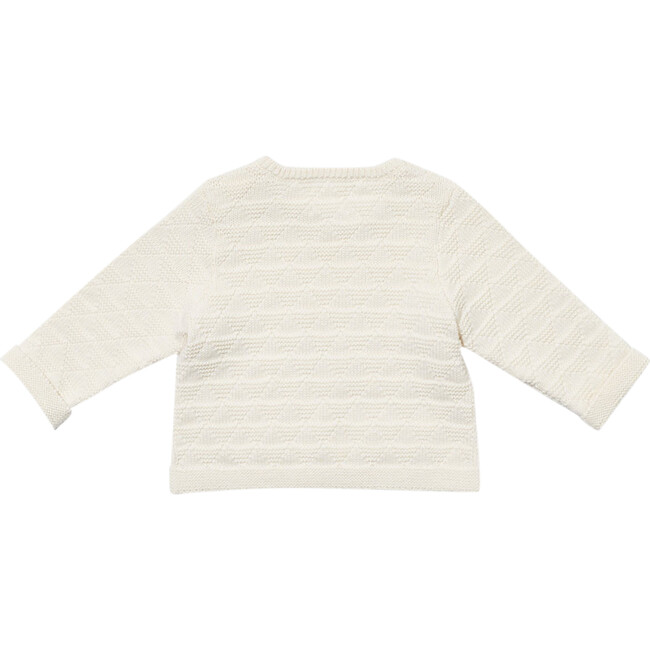 Rhodes Baby Sweater, Cream - Sweaters - 2