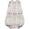 Frances Bubble, Red Plaid - Rompers - 3