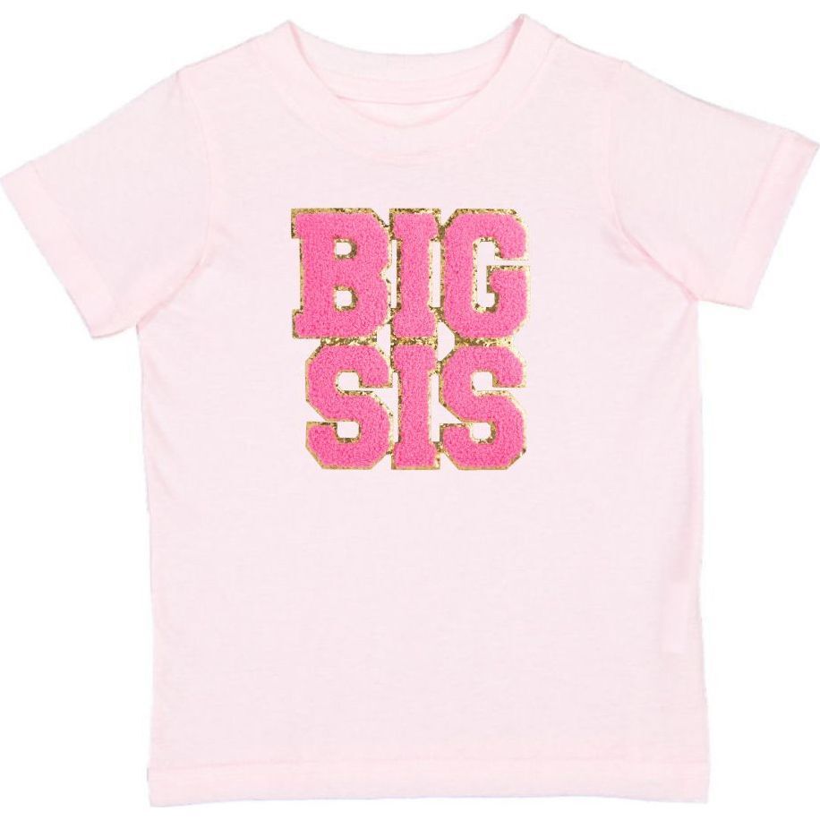 Big Sis Patch Short Sleeve T-Shirt, Ballet - T-Shirts - 1