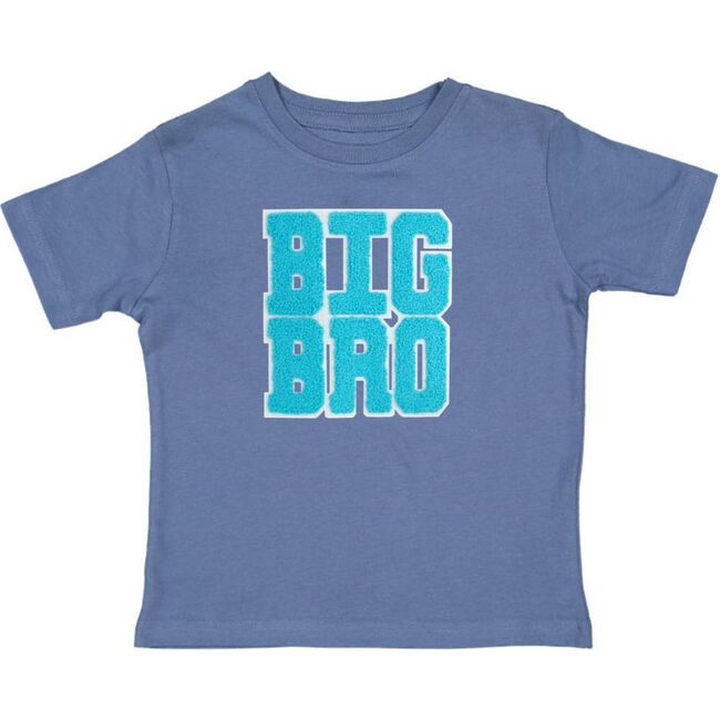 Big Bro Patch Short Sleeve T-Shirt, Indigo