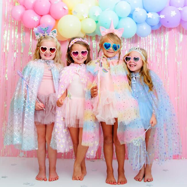 Flower Power Cape Kit, Multi - Costume Accessories - 4