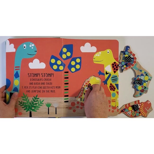 Kane Miller Dinosaurs, My First Tag Puzzle - Books - 3