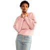 Women's Wool Turtleneck Sweater, Pink - Sweaters - 2