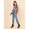 Women's Lani Long Raglan Sleeve Blouse, Maira Bourdeaux - Blouses - 2
