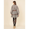 Women's Irma Vintage Bohemian Peasant Mini Dress, Remy Sage - Dresses - 3
