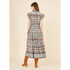 Women's Billie Double Ruffle Sleeve Midi Dress, Remy Sage - Dresses - 3