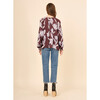 Women's Lani Long Raglan Sleeve Blouse, Maira Bourdeaux - Blouses - 3
