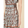 Women's Billie Double Ruffle Sleeve Midi Dress, Remy Sage - Dresses - 4