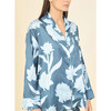 Women's Print Piped PJ Pant Set, Maira Ice - Pajamas - 4