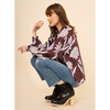 Women's Lani Long Raglan Sleeve Blouse, Maira Bourdeaux - Blouses - 4