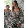 Women's Irma Vintage Bohemian Peasant Mini Dress, Remy Sage - Dresses - 7