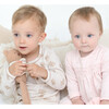 Hand Smocked Lullaby Flower Babygro - Rompers - 2