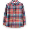 Boys Shirt,  Rust Plaid - Shirts - 1 - thumbnail