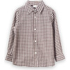 Boys Shirt, Walnut Check - Shirts - 1 - thumbnail