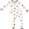 Long Sleeve Toddler Pajama, Moo - Pajamas - 1 - thumbnail