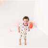 Sleeve Sleeve Toddler Pajama, Strawberry - Pajamas - 3