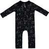Zippered Romper, Midnight Constellation - Rompers - 4