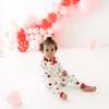 Long Sleeve Toddler Pajama, Strawberry - Pajamas - 3