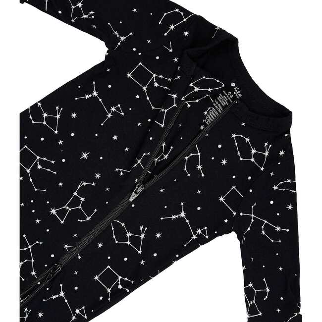 Zippered Romper, Midnight Constellation - Rompers - 5