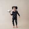 Long Sleeve Toddler Pajama, Midnight Magnolia - Pajamas - 2