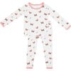 Long Sleeve Toddler Pajama, Butterfly - Pajamas - 1 - thumbnail