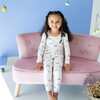 Long Sleeve Toddler Pajama, Butterfly - Pajamas - 2