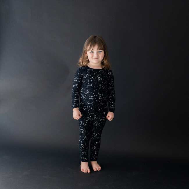 Long Sleeve Toddler Pajama, Midnight Constellation - Pajamas - 2