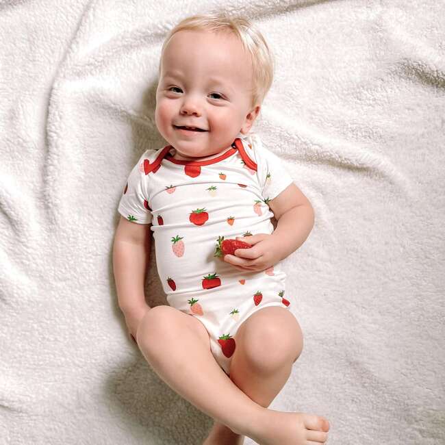 Bodysuit, Strawberry - Onesies - 2