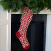 Red Patterned Stocking - Stockings - 2