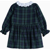 Tabitha Willow Tartan Dress, Navy Tartan - Dresses - 3