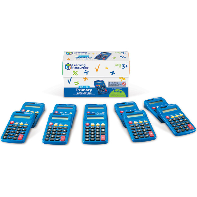 Primary Calculator, Set of 10 - STEM Toys - 3