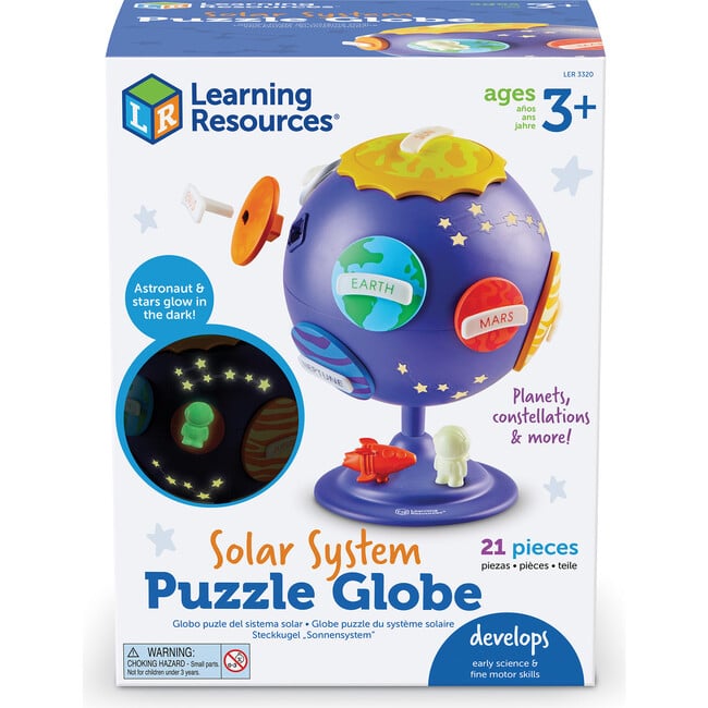 Solar System Puzzle Globe - STEM Toys - 4