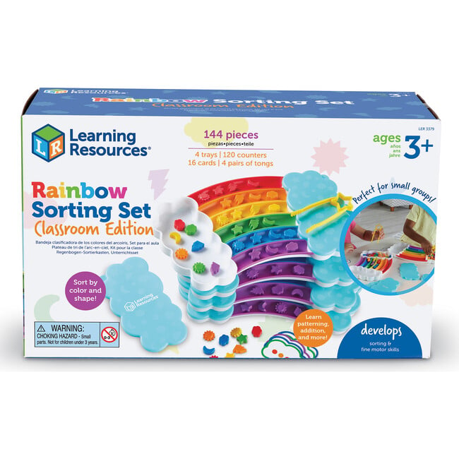 Rainbow Sorting Trays Classroom Edition - STEM Toys - 3