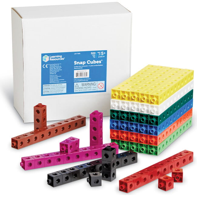 Snap Cubes®, Set of 500 - STEM Toys - 4