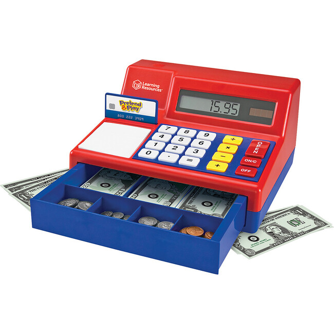Pretend & Play® Calculator Cash Register