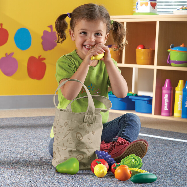 New Sprouts® Fresh Picked Fruit & Veggie Tote - STEM Toys - 2