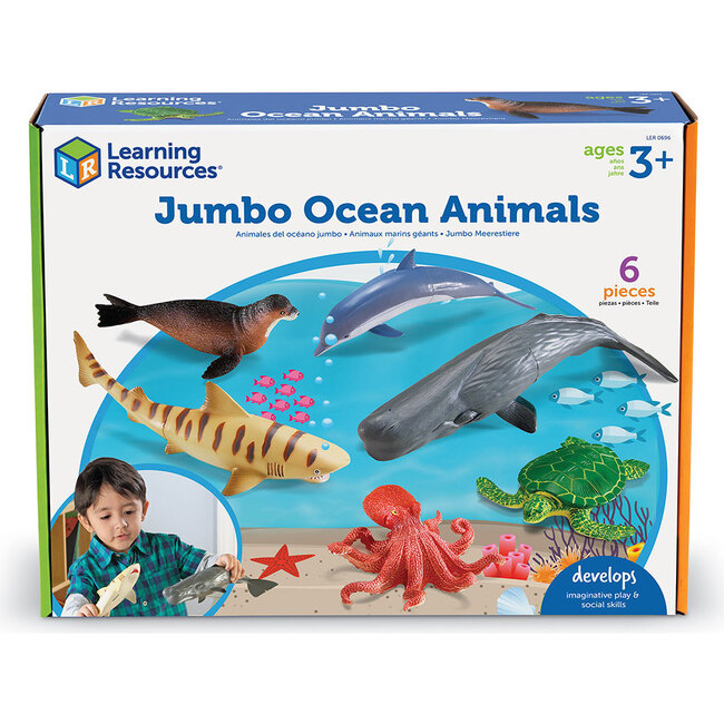 Jumbo Ocean Animals - STEM Toys - 5