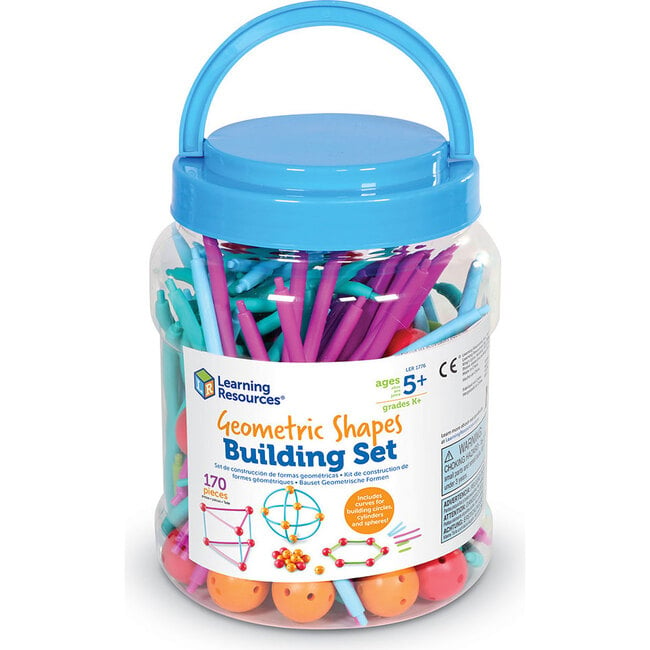 Geometric Shapes Building Set - STEM Toys - 4