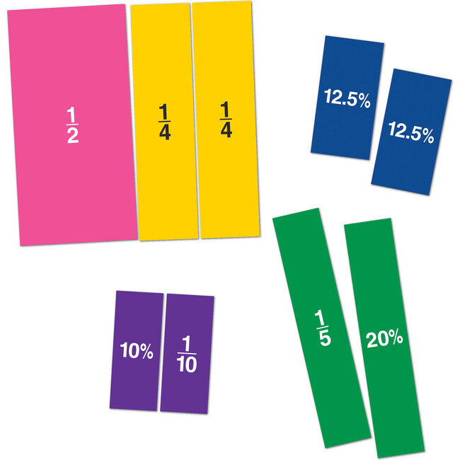 Double-Sided Magnetic Fraction Squares