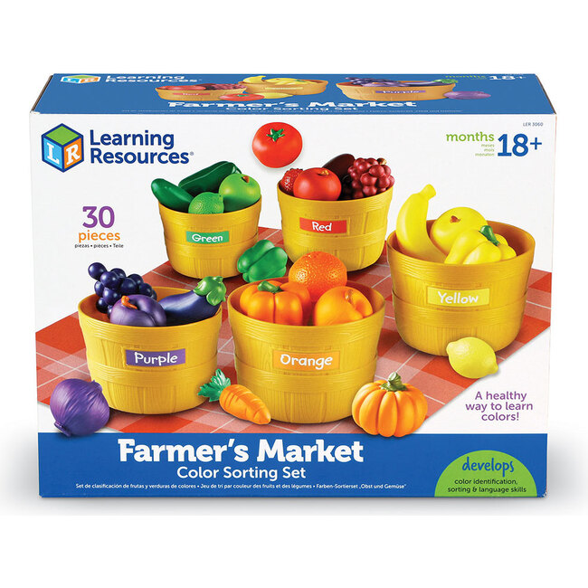 Farmer's Market Color Sorting Set - STEM Toys - 5