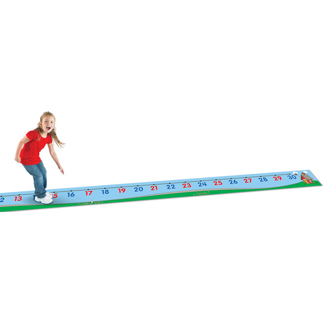 0-30 Number Line Floor Mat