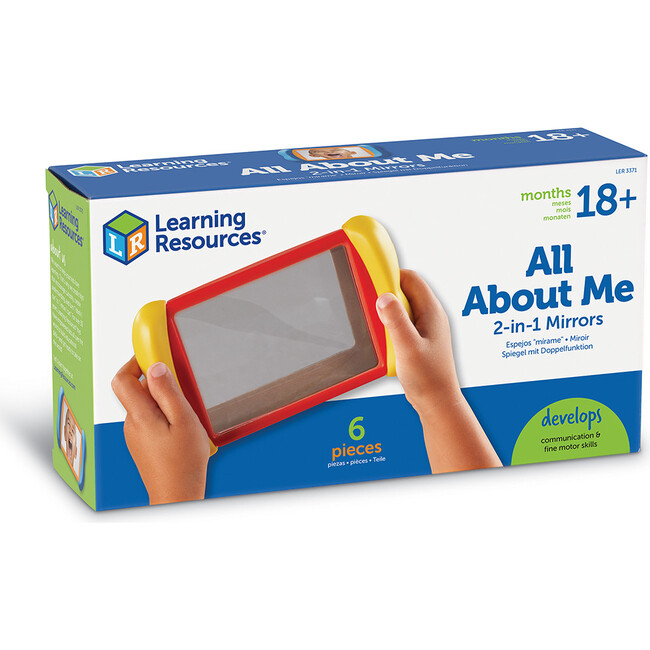 All About Me 2 in 1 Mirrors, Set of 6 - STEM Toys - 3