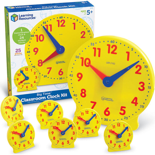 Big Time™ Classroom Clock Kit - STEM Toys - 3