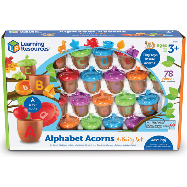 Alphabet Acorns Activity Set - STEM Toys - 4