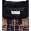 Arrieta Check Coat, Navy - Coats - 2